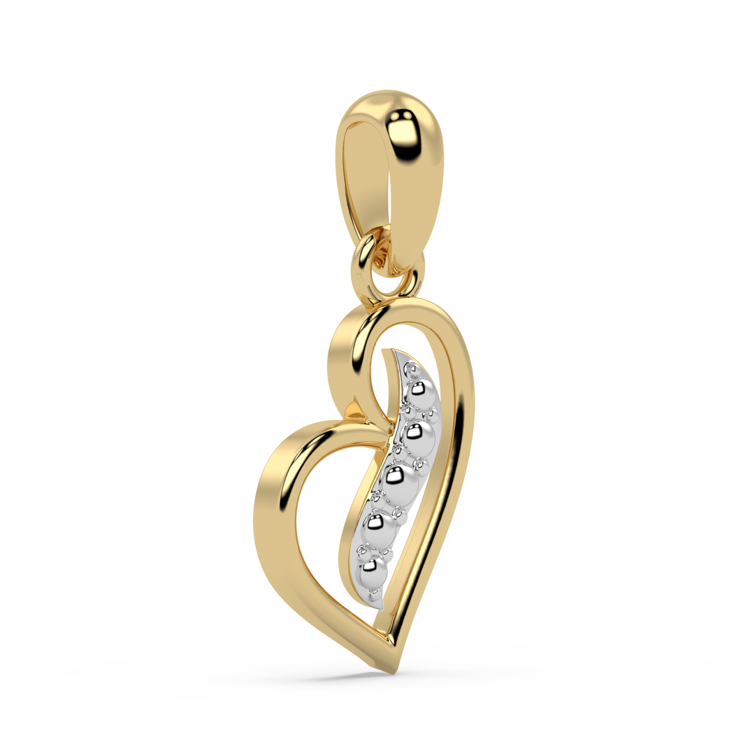 9K Gold Beryl Pendant
