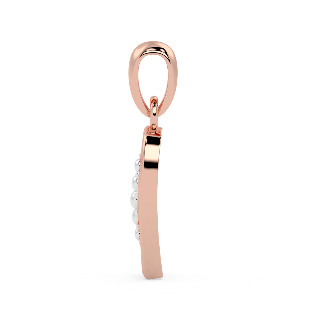 9K Gold Beryl Pendant
