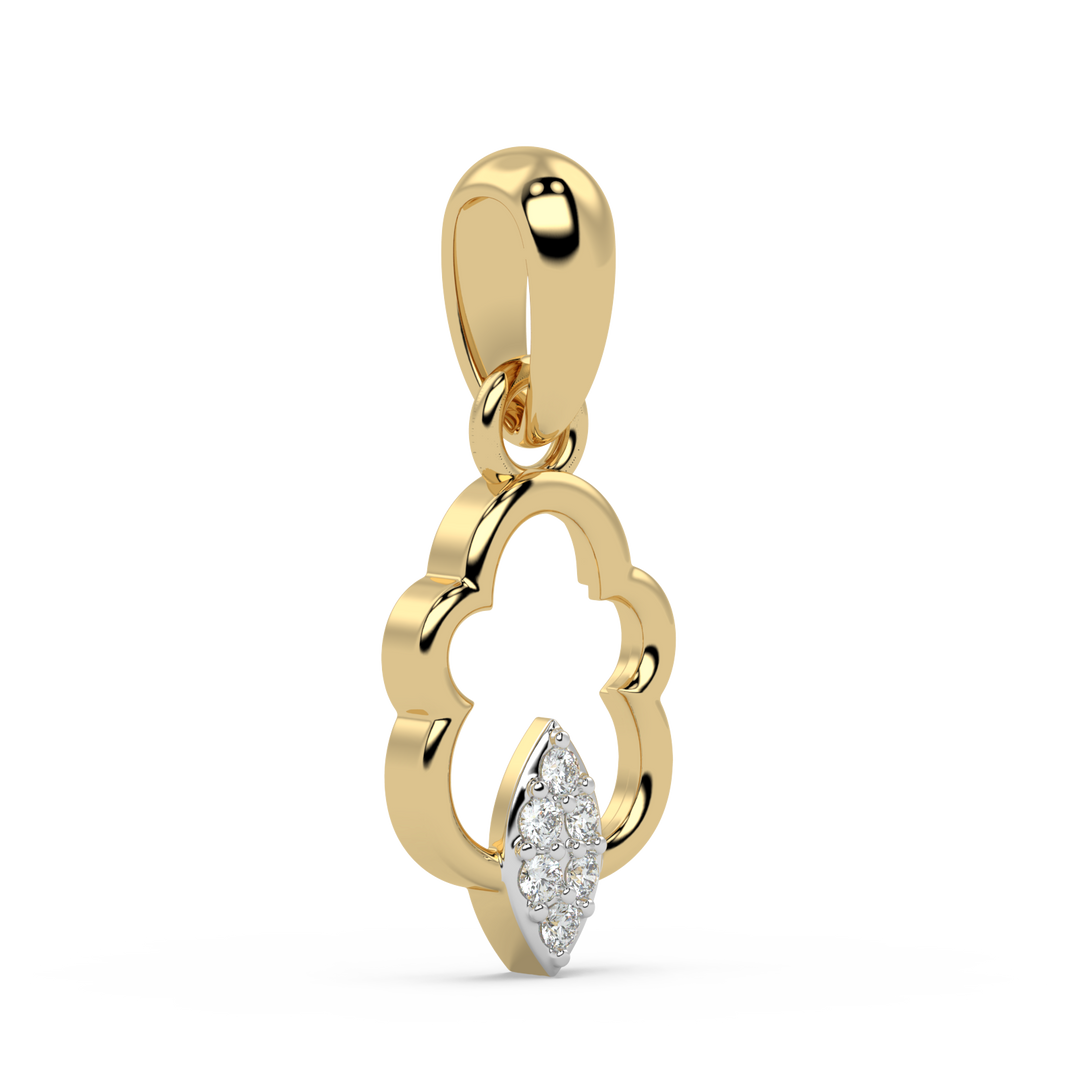 9K Gold Estelle Pendant