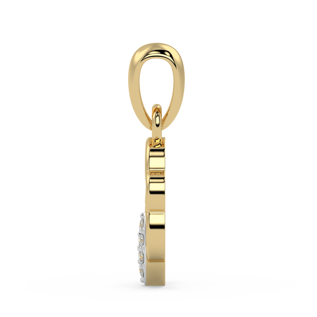9K Gold Estelle Pendant