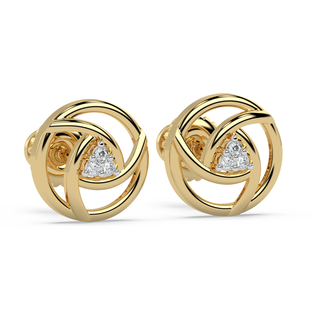 9K Gold Farah Earrings