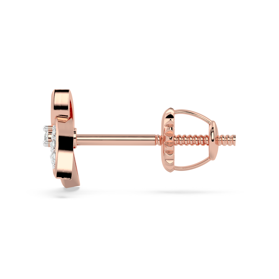 9K Gold Willow Earrings