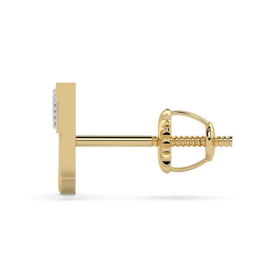 9K Gold Ivy Earrings