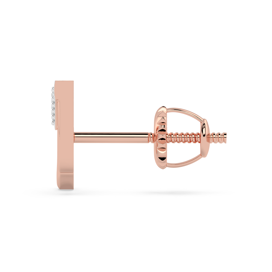 9K Gold Ivy Earrings