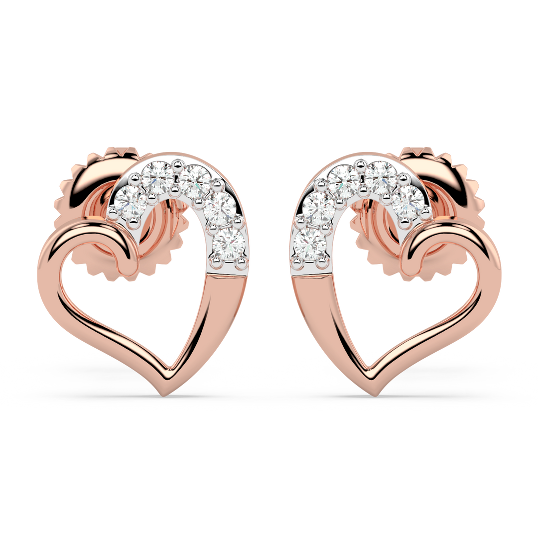 9K Gold Luna Earrings