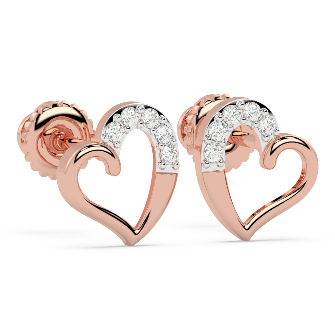 9K Gold Luna Earrings