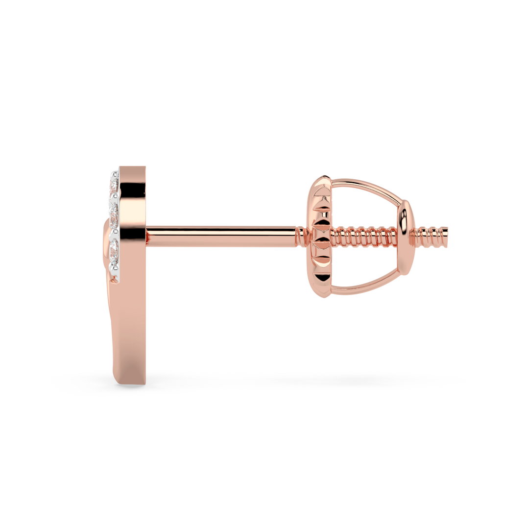 9K Gold Luna Earrings