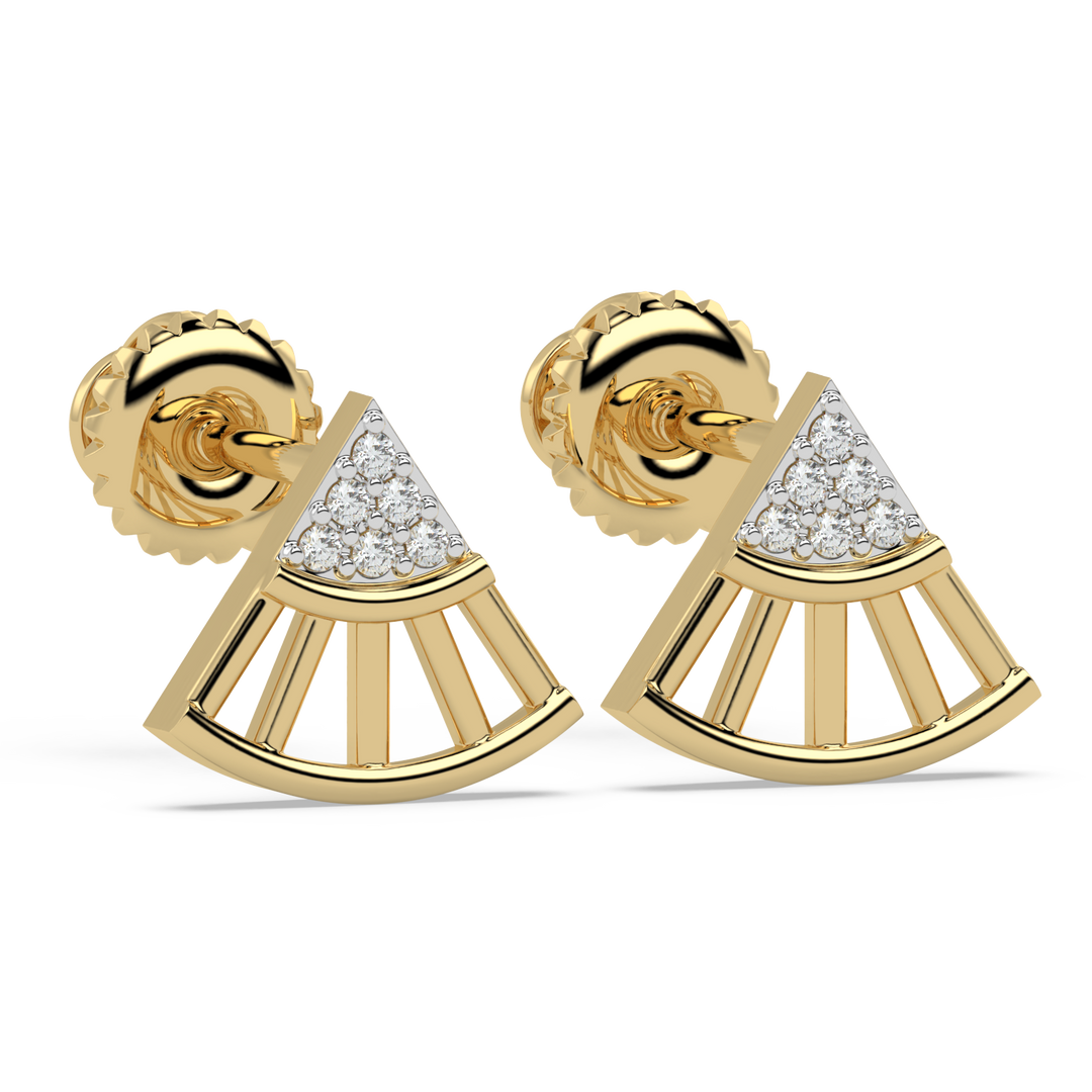 9K Gold Stella Earrings