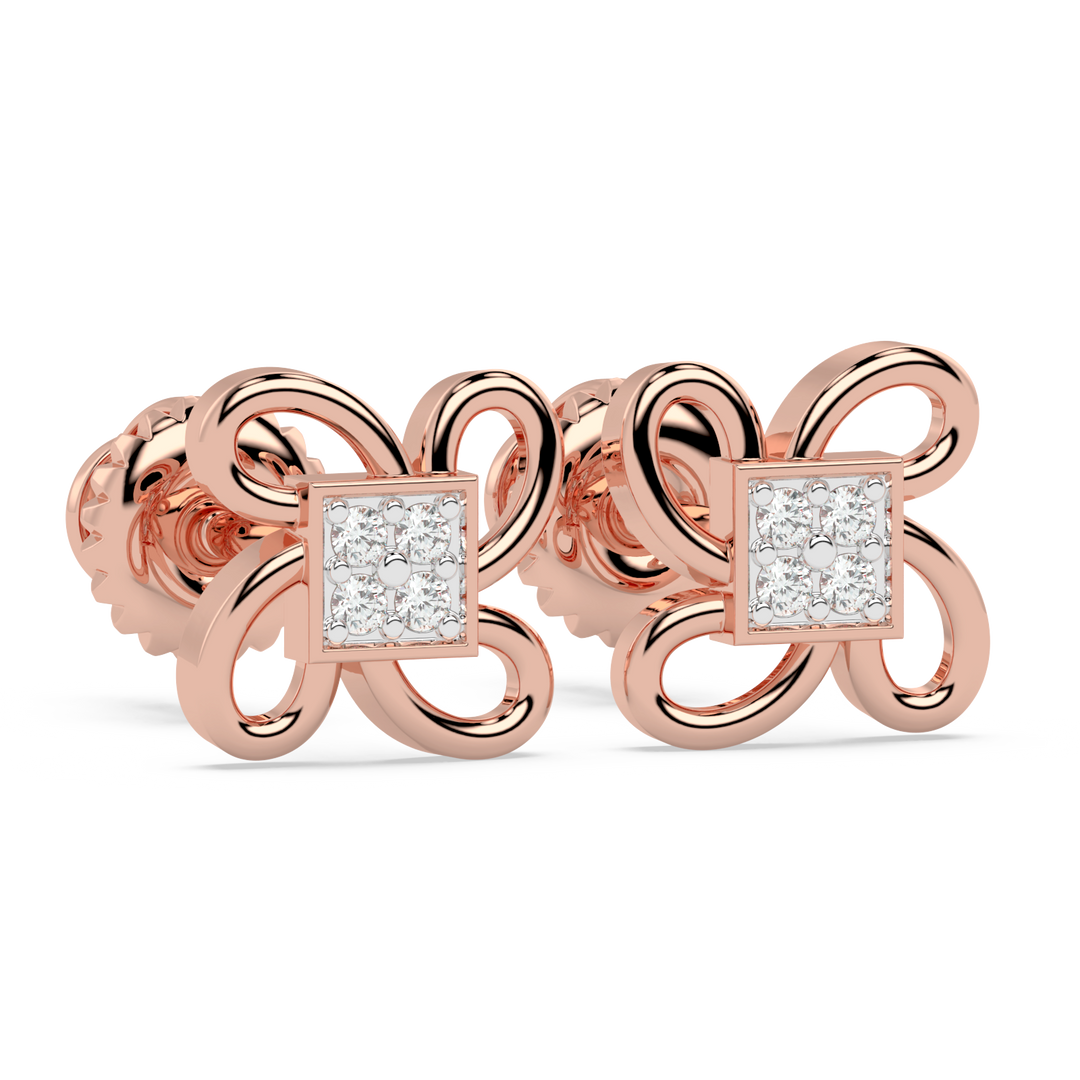 9K Gold Renata Earrings