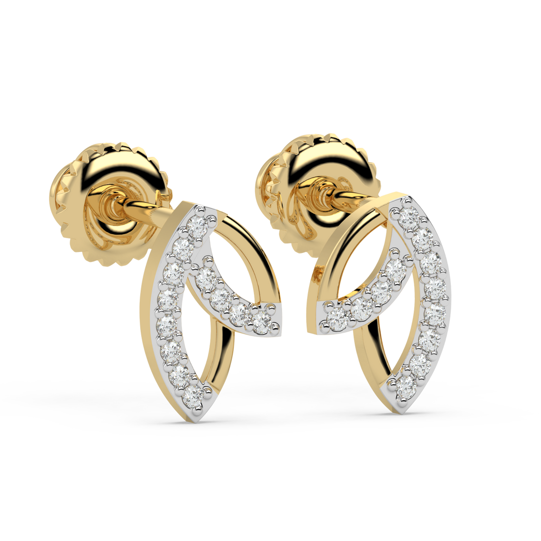 9K Gold Cliona Earrings