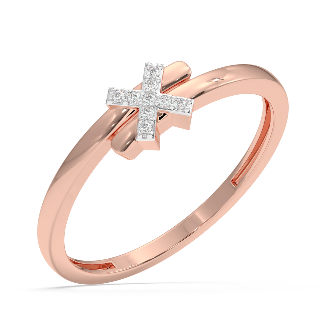 9K Gold Anvi Ring