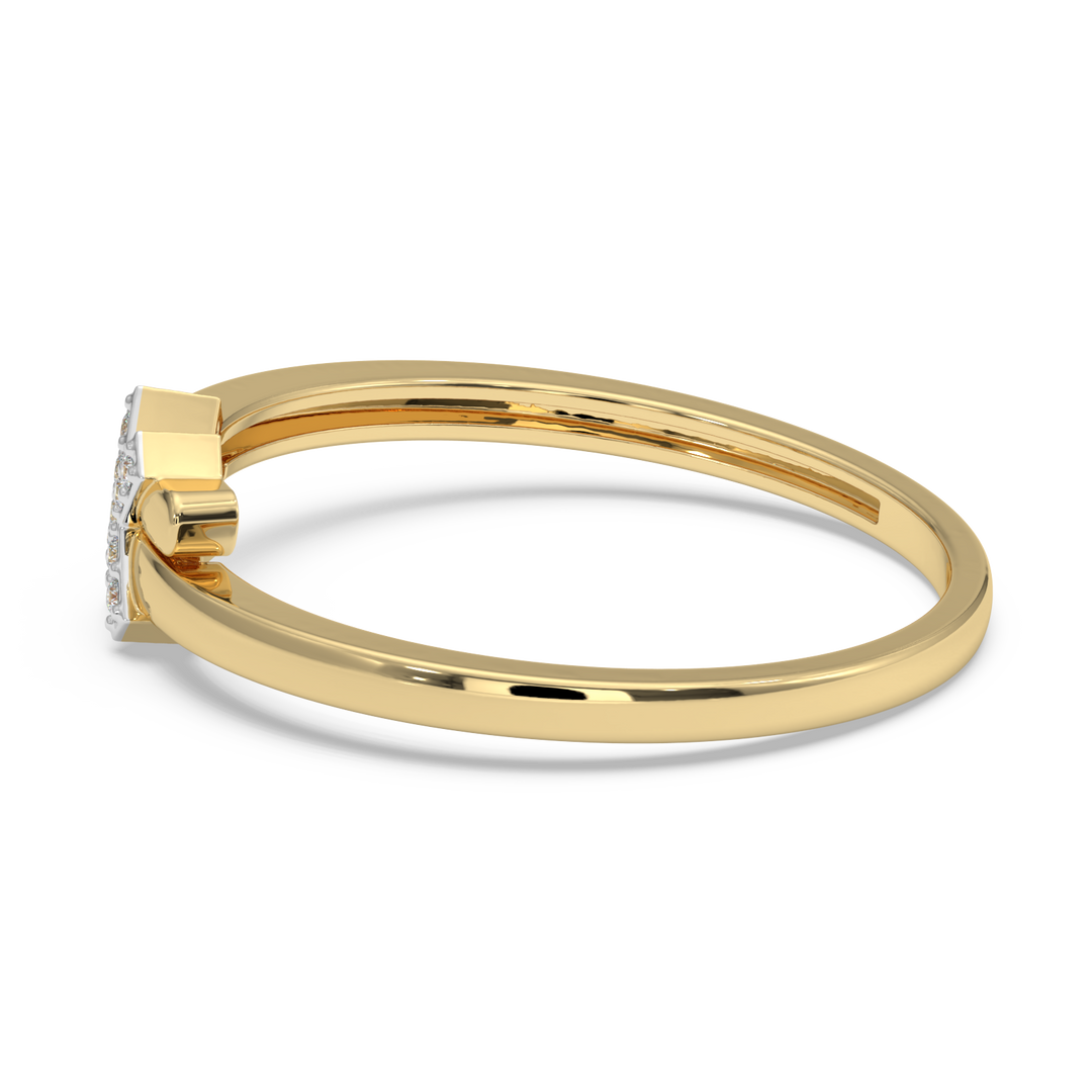 9K Gold Anvi Ring