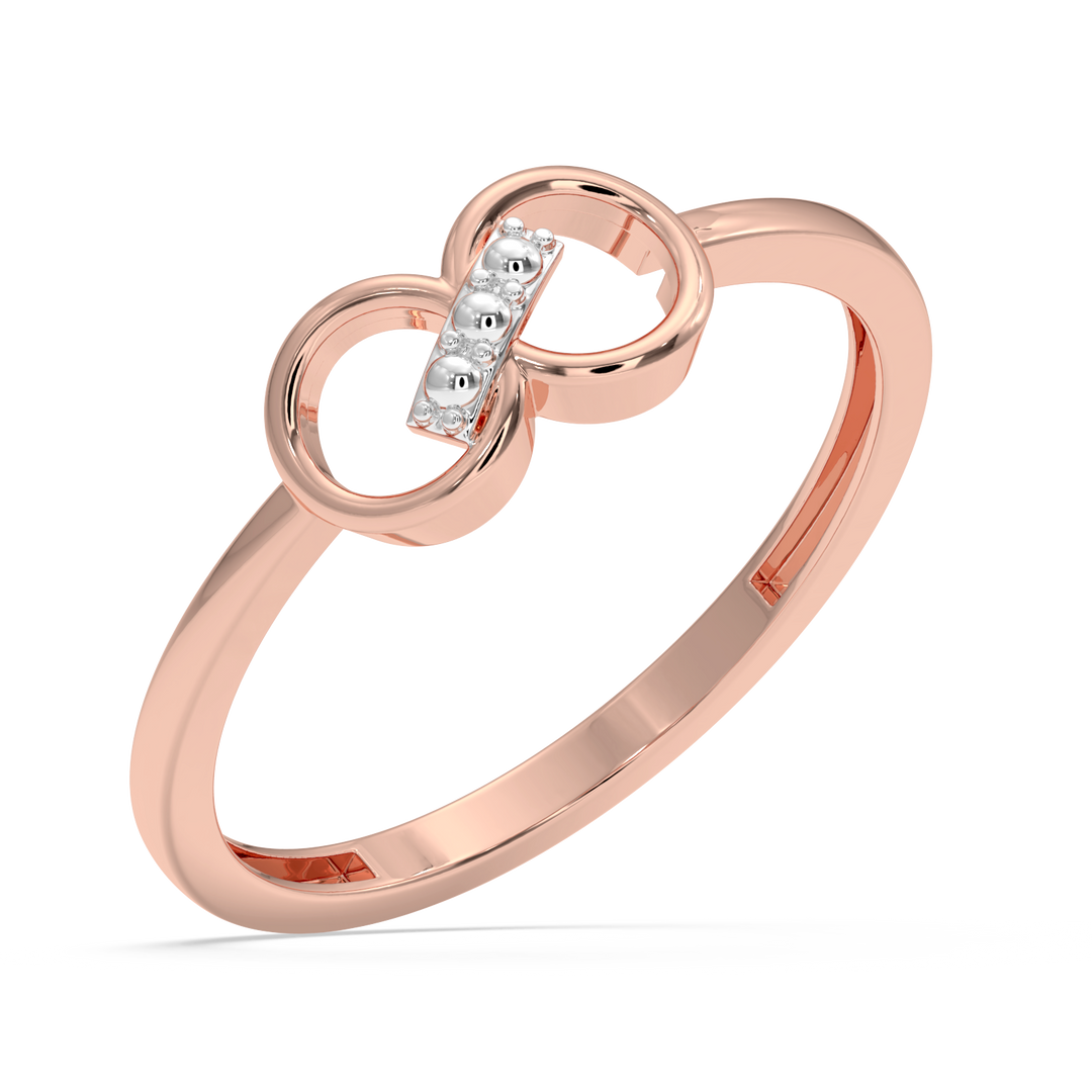 9K Gold Naina Ring