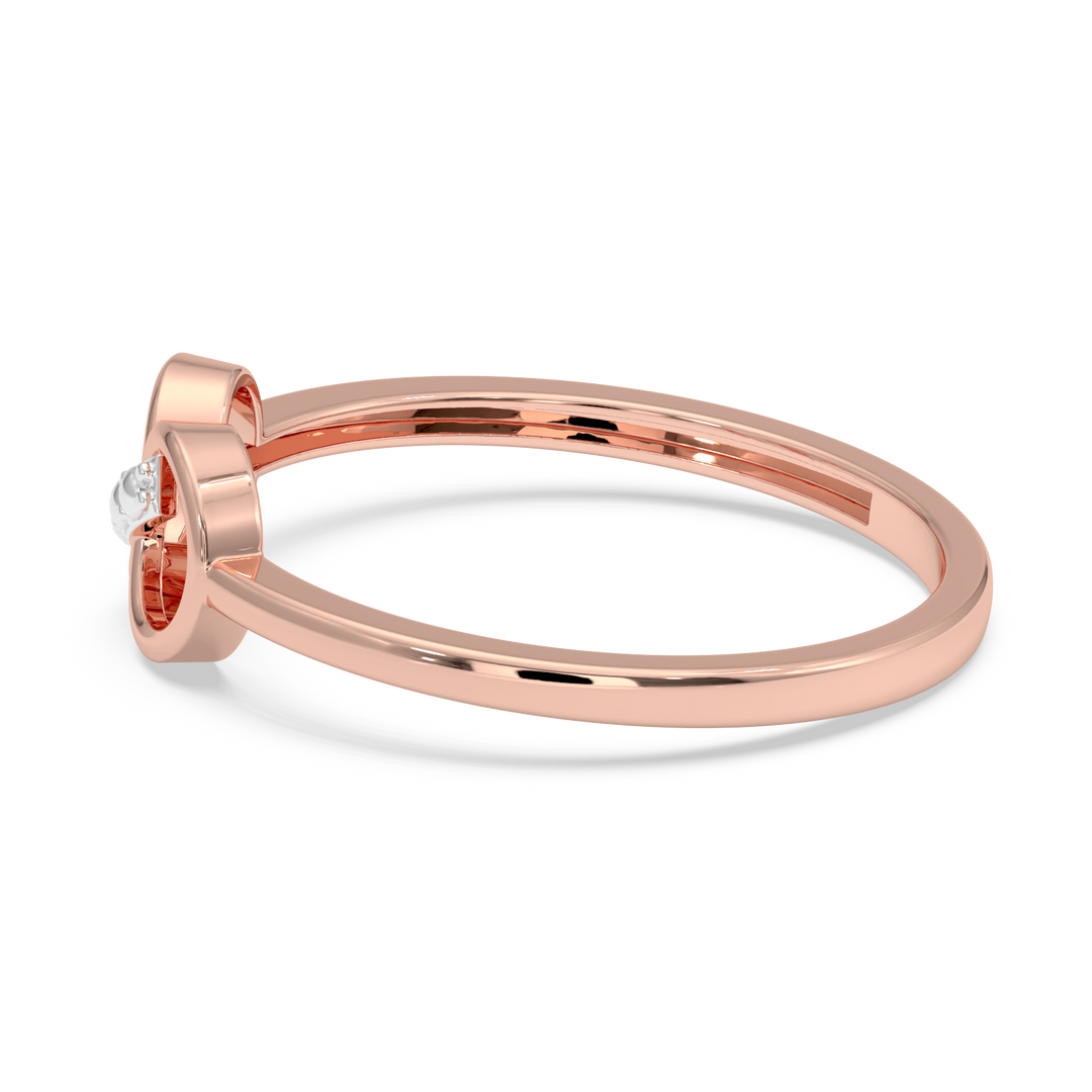 9K Gold Naina Ring
