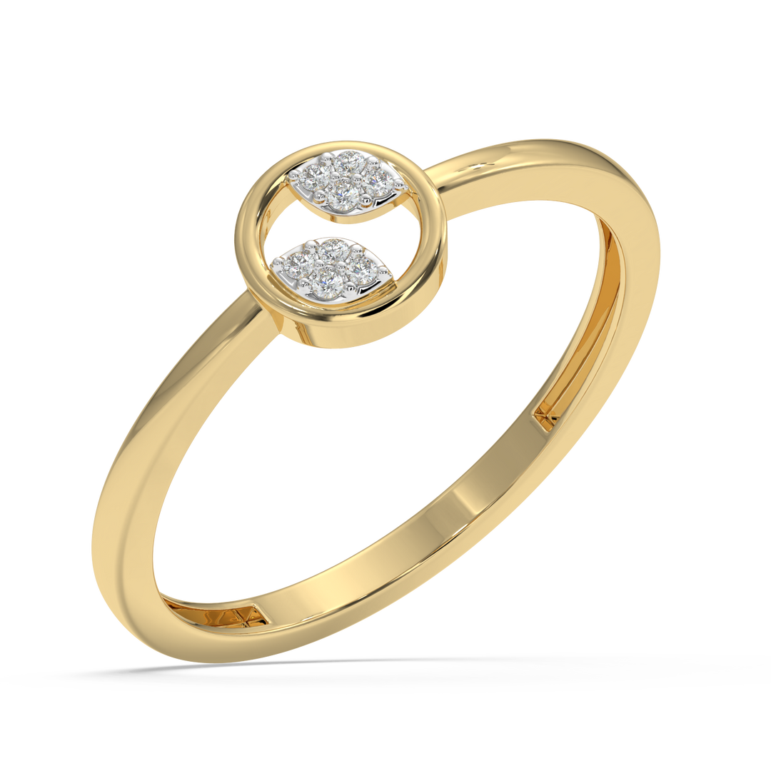 9K Gold Zara Ring
