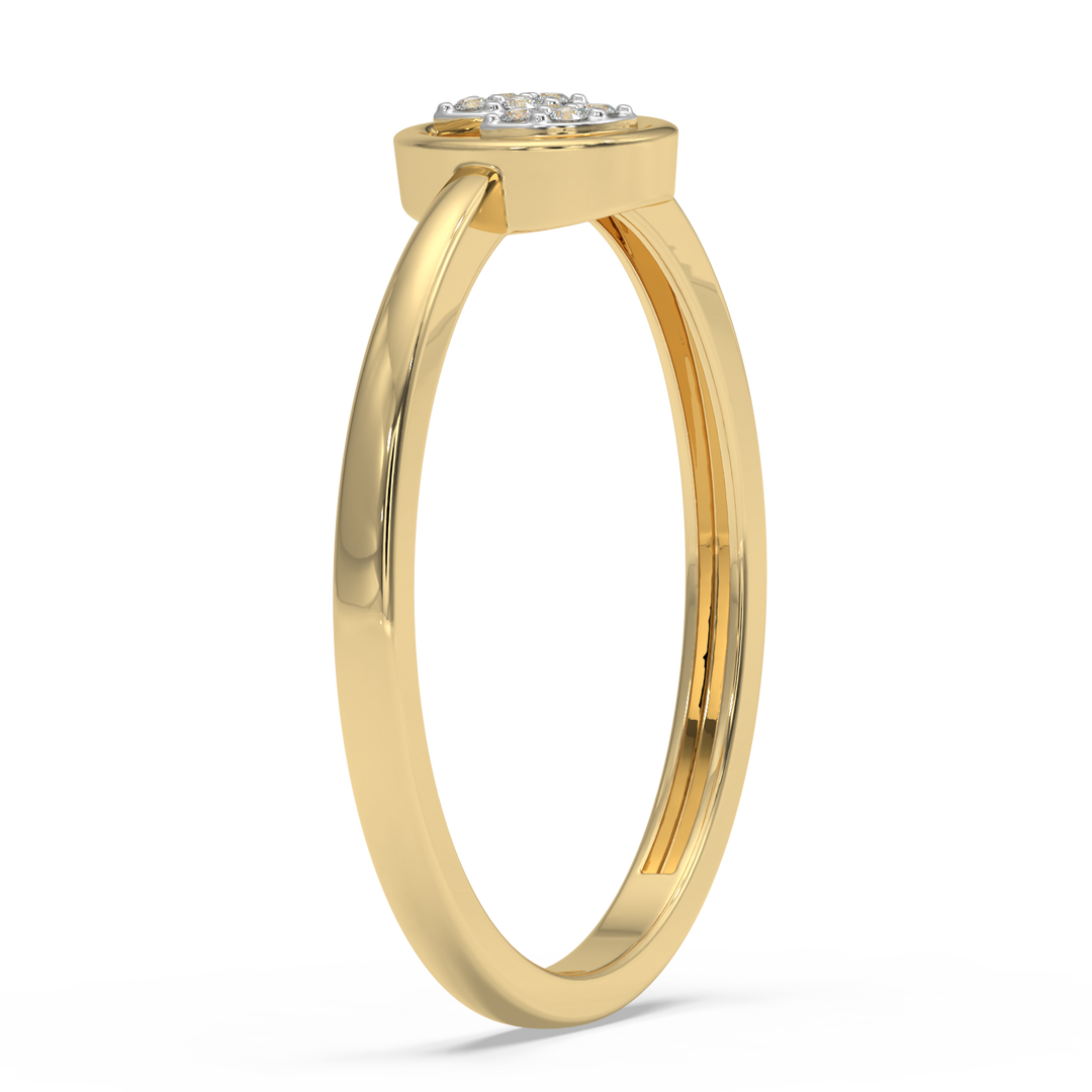 9K Gold Zara Ring
