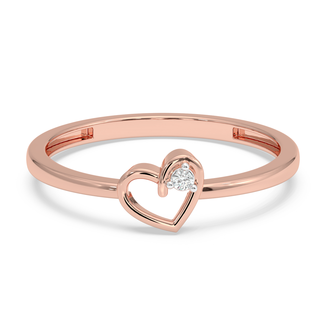 9K Gold Aaradhya Ring