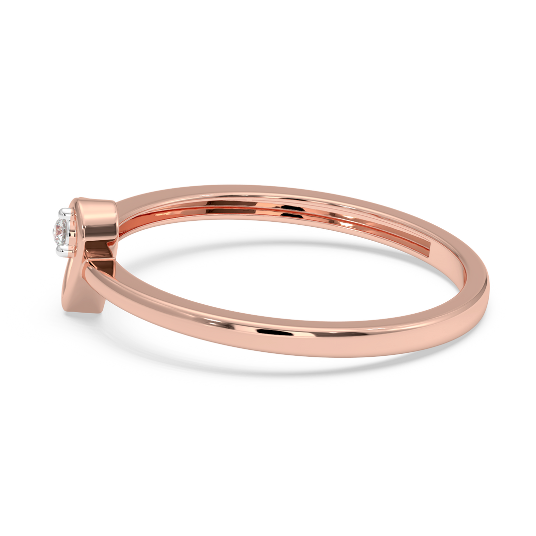 9K Gold Aaradhya Ring