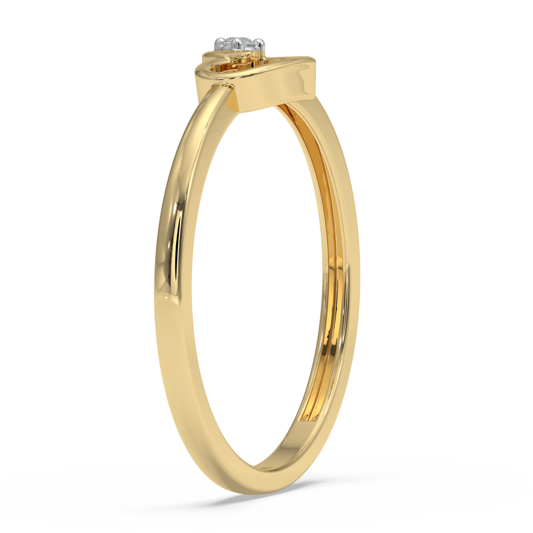 9K Gold Aaradhya Ring