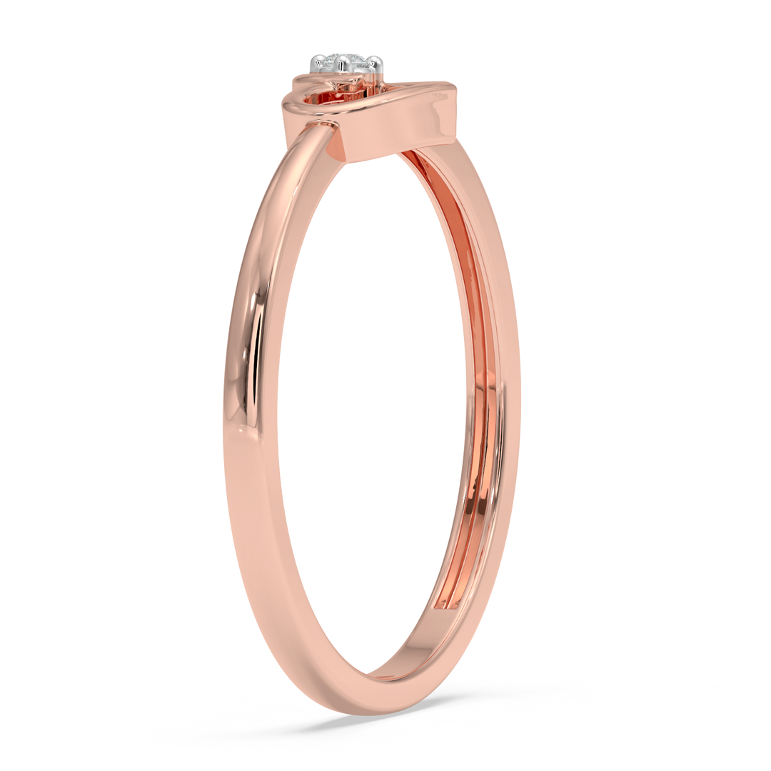 9K Gold Aaradhya Ring