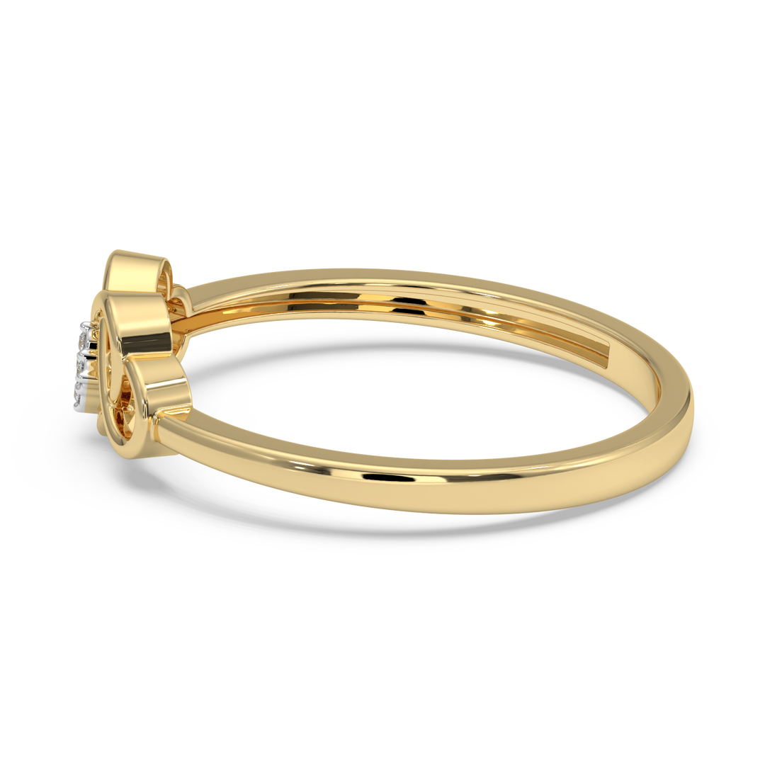 9K Gold Ira Ring
