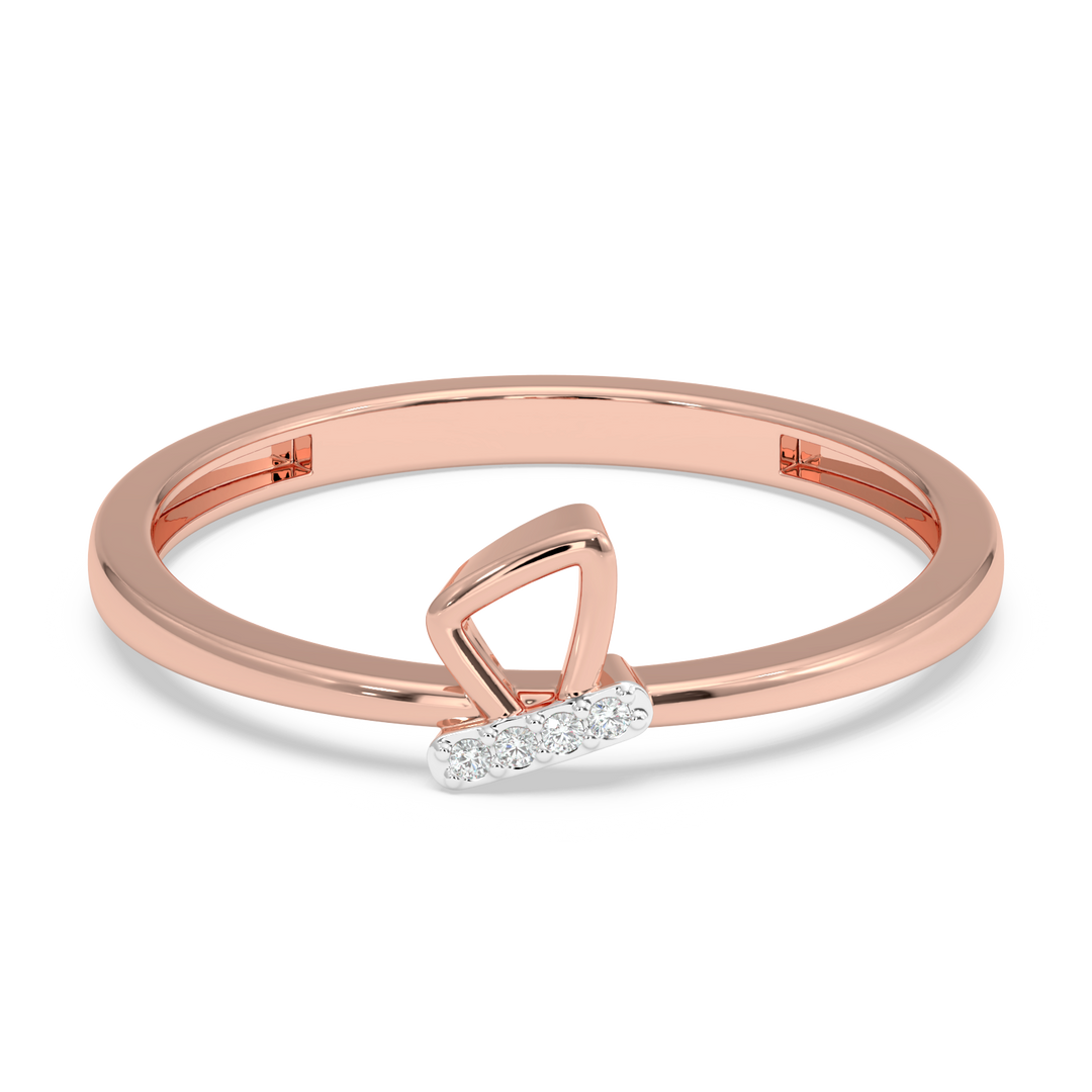 9K Gold Vega Ring