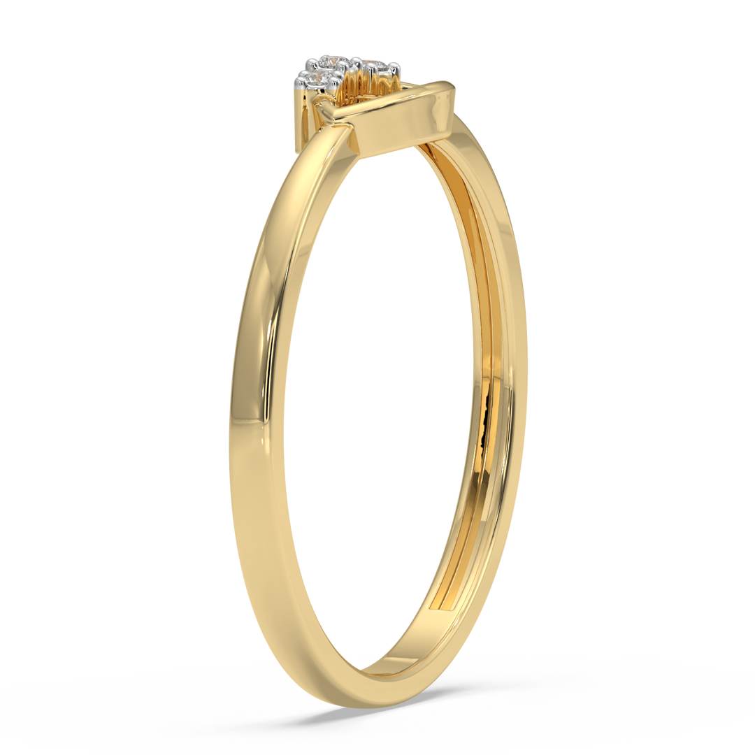 9K Gold Lyra Ring