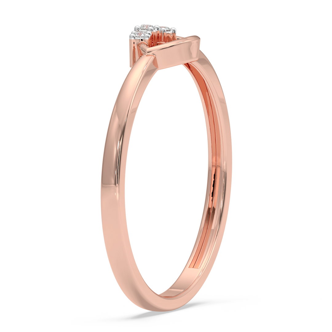 9K Gold Lyra Ring
