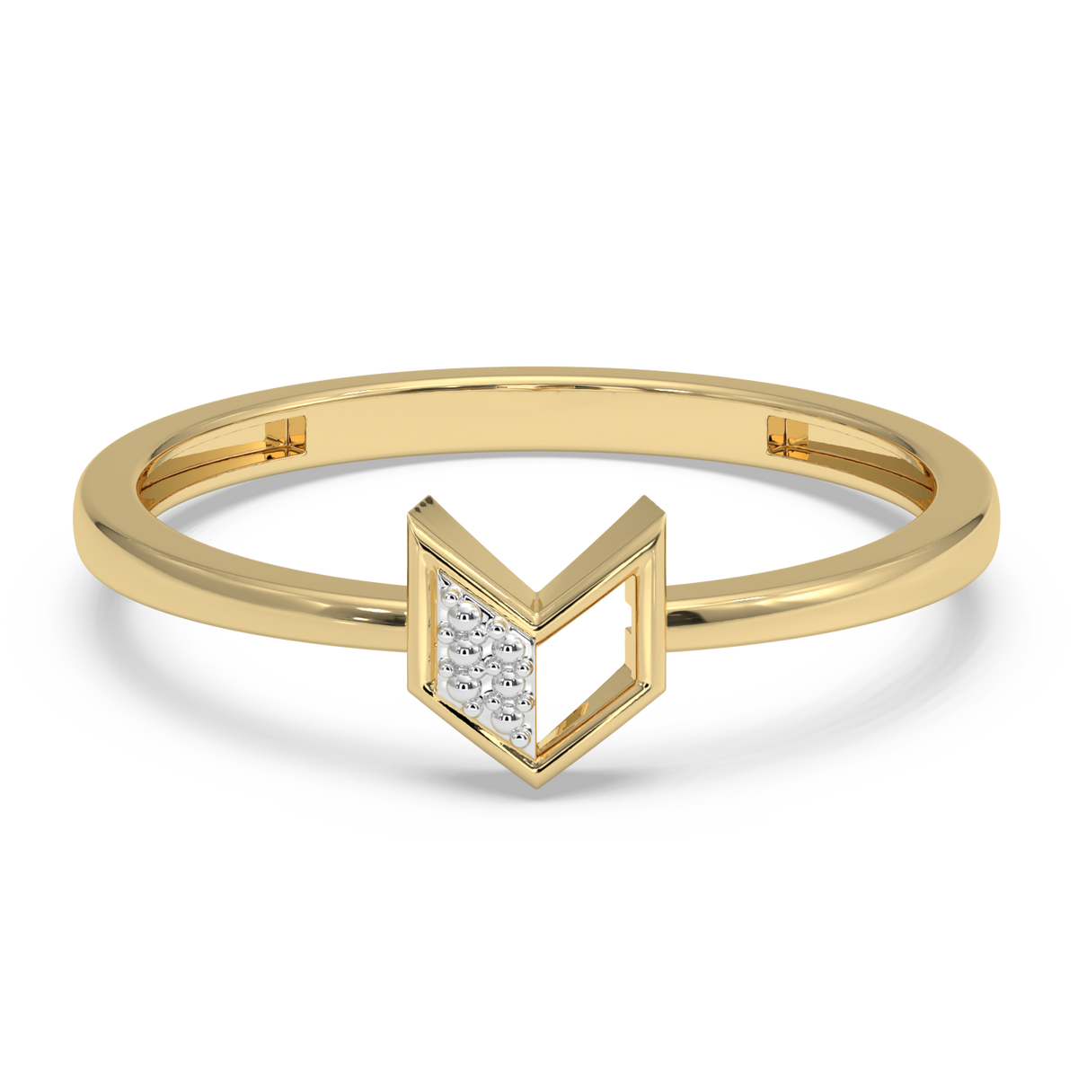 9k gold genevieve ring