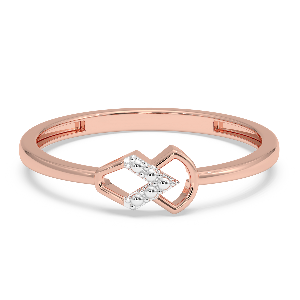 9k gold evangeline ring