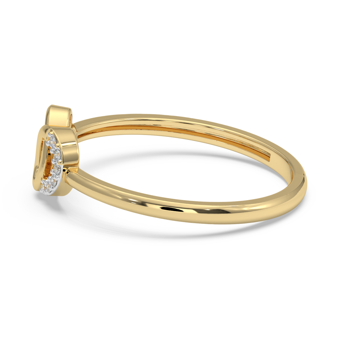 9K Gold Theodora Ring