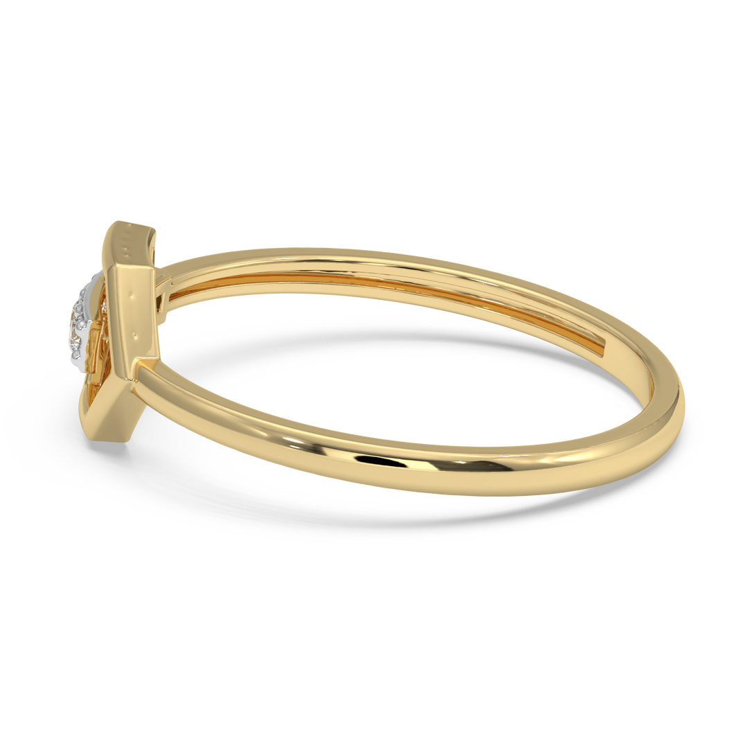 9K Gold Matilda Ring
