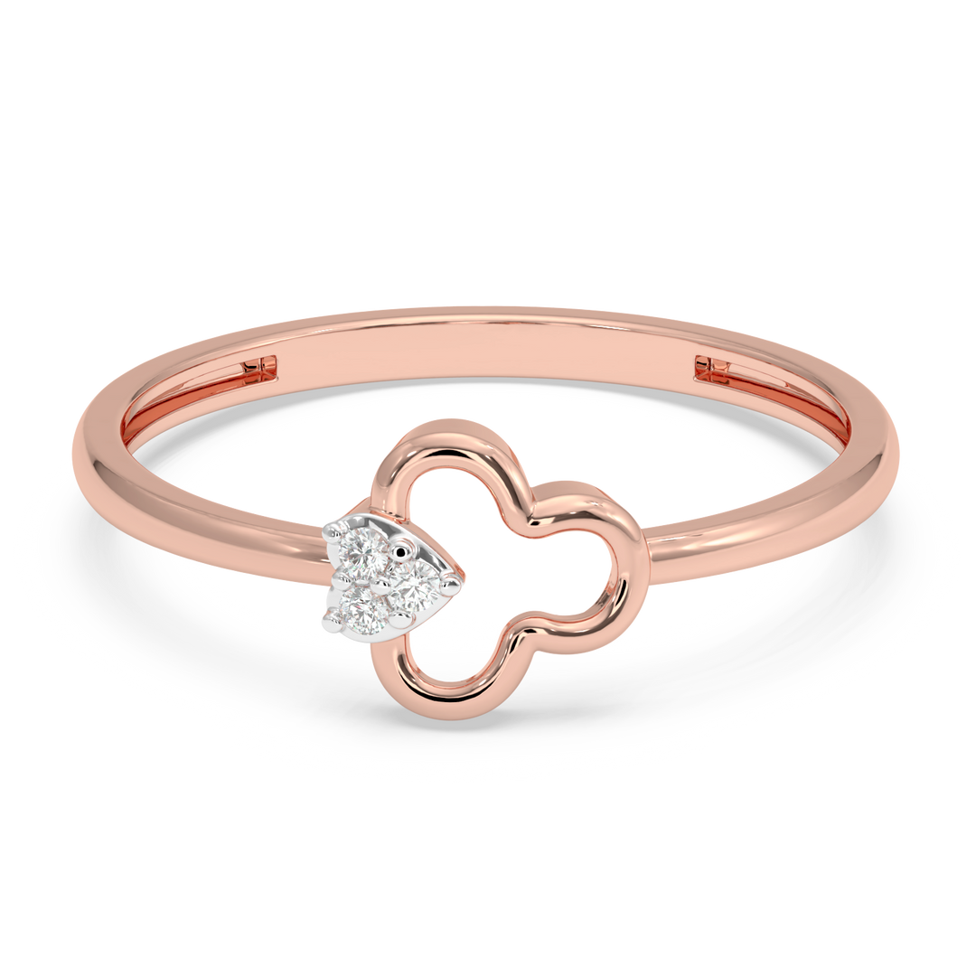 9K Gold Constance Ring