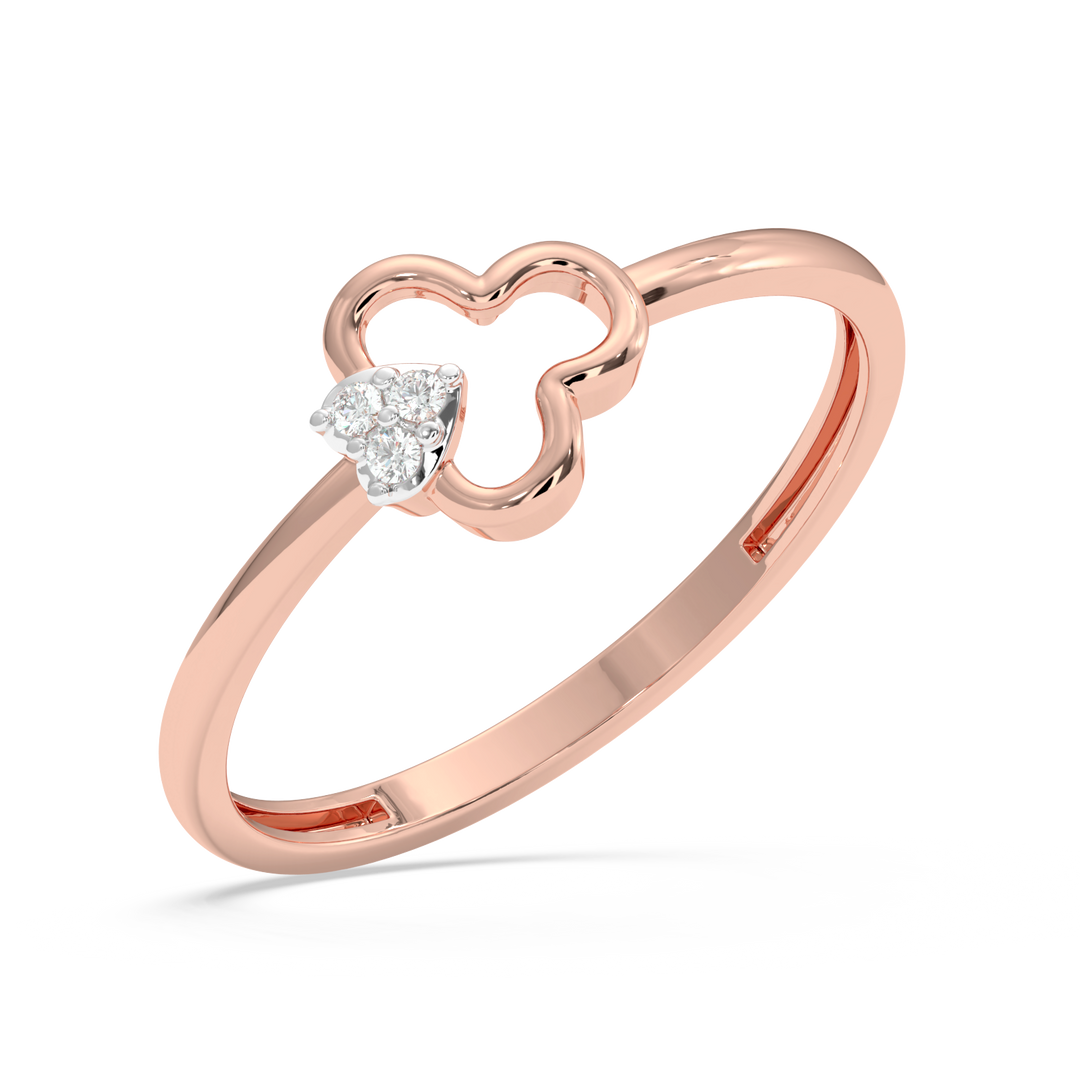 9K Gold Constance Ring