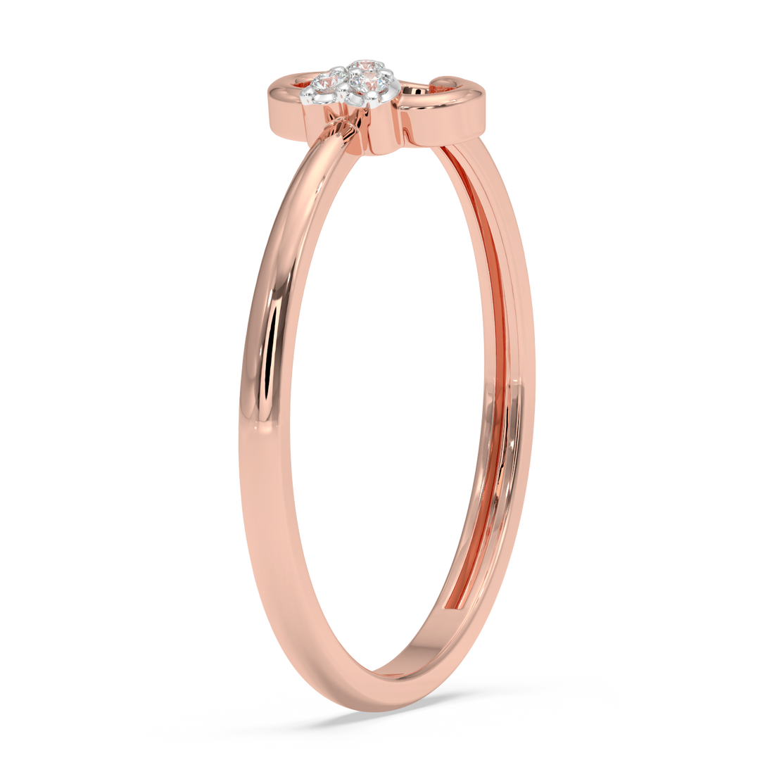 9K Gold Constance Ring