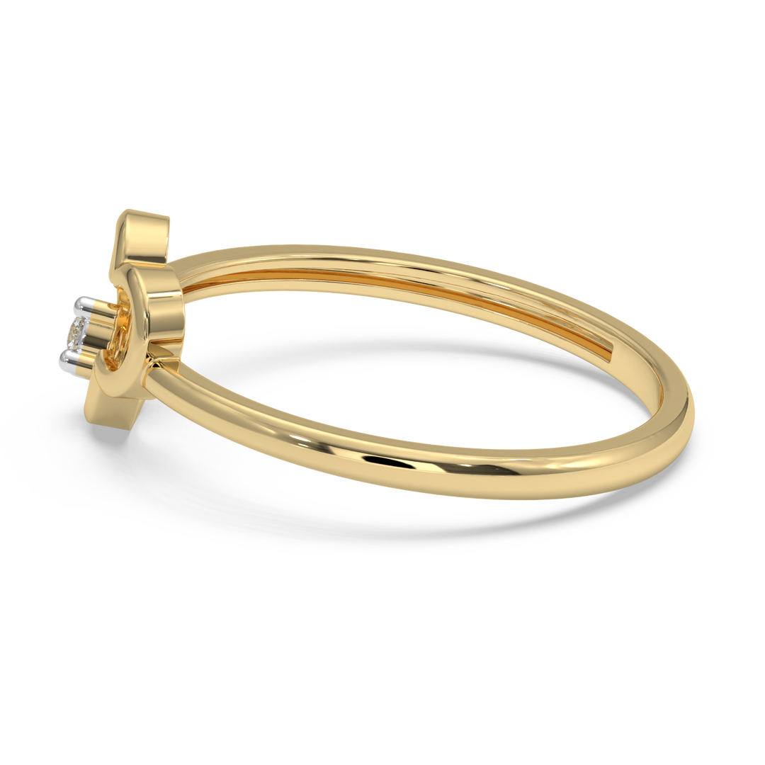 9K Gold Beatrice Ring