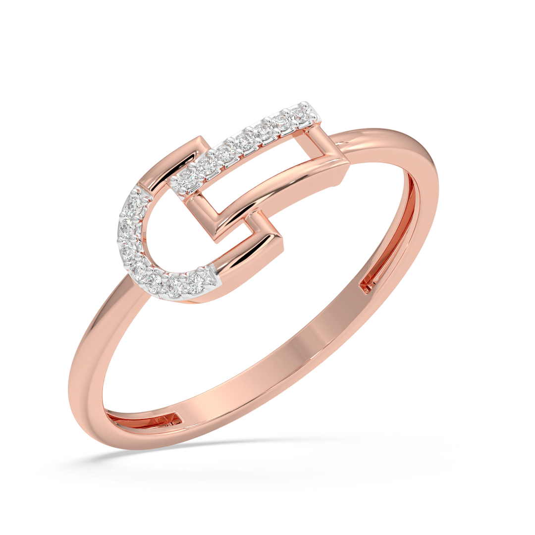 9K Gold Coralie Ring