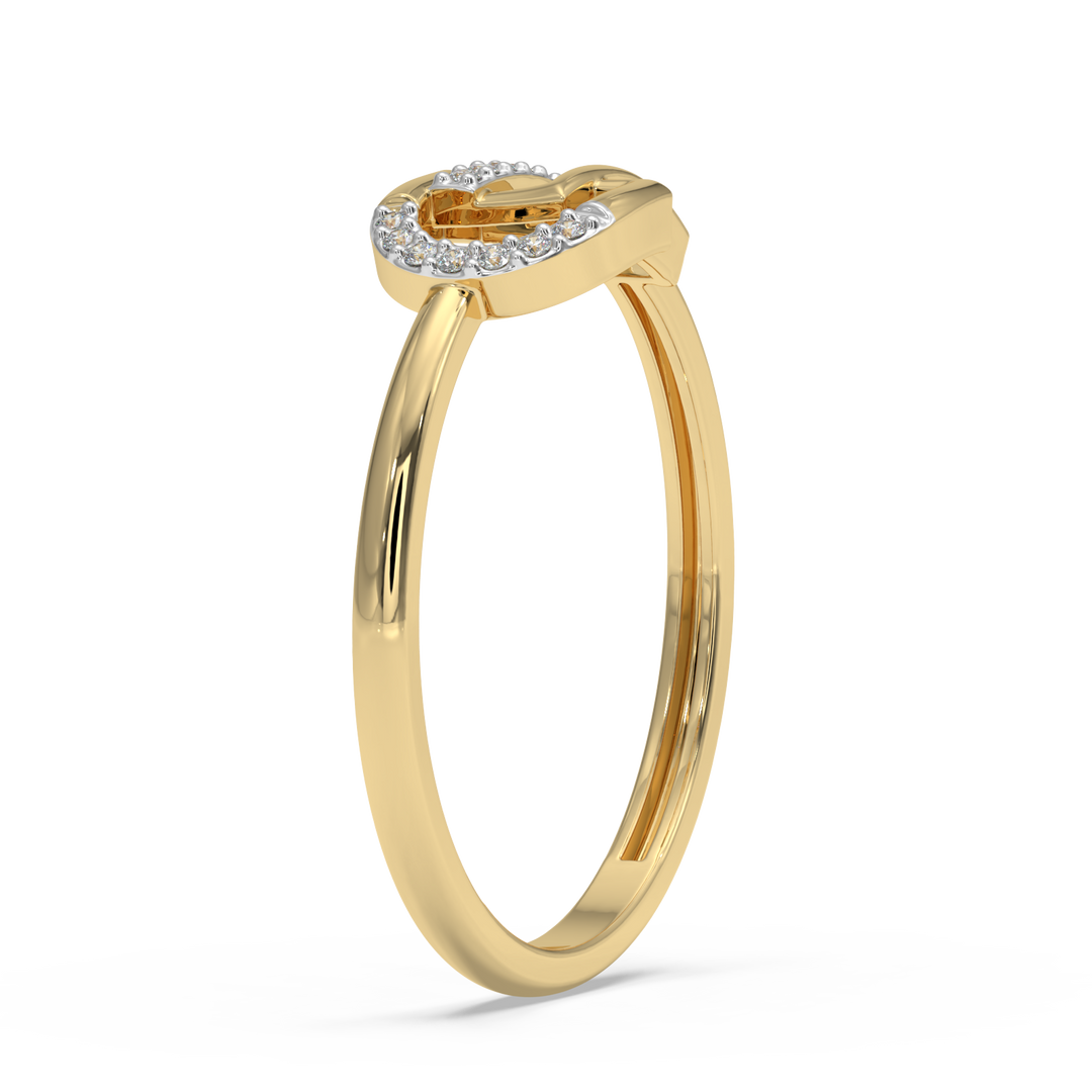 9K Gold Coralie Ring
