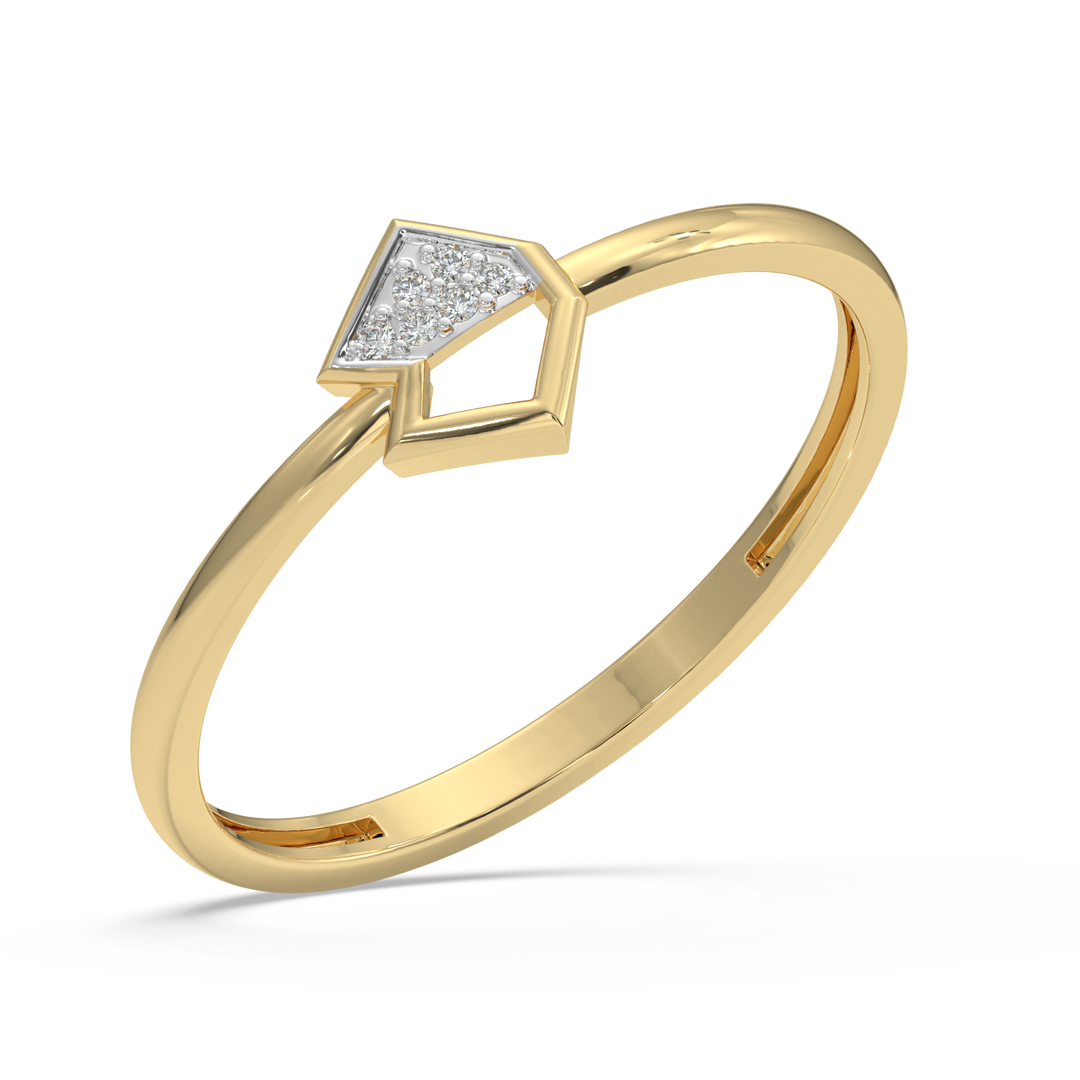 9K Gold Brigitte Ring