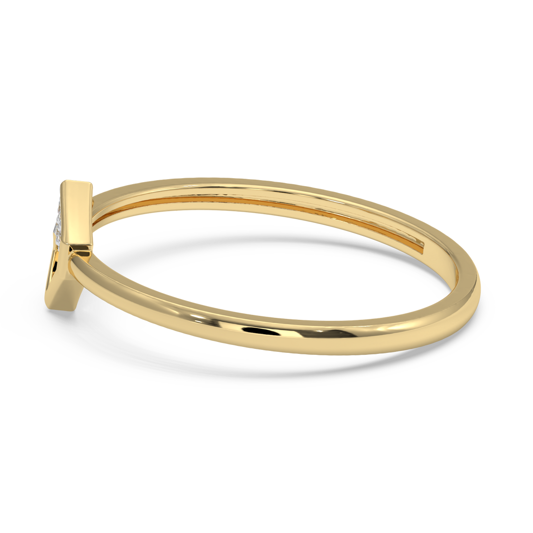 9K Gold Brigitte Ring
