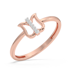 Load image into Gallery viewer, 9K Gold Donatella Ring
