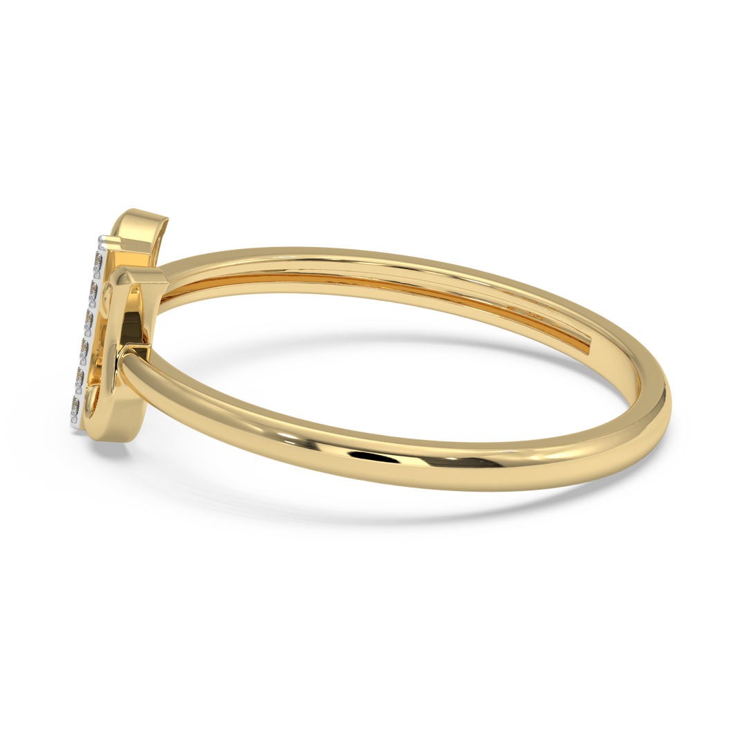 9K Gold Donatella Ring