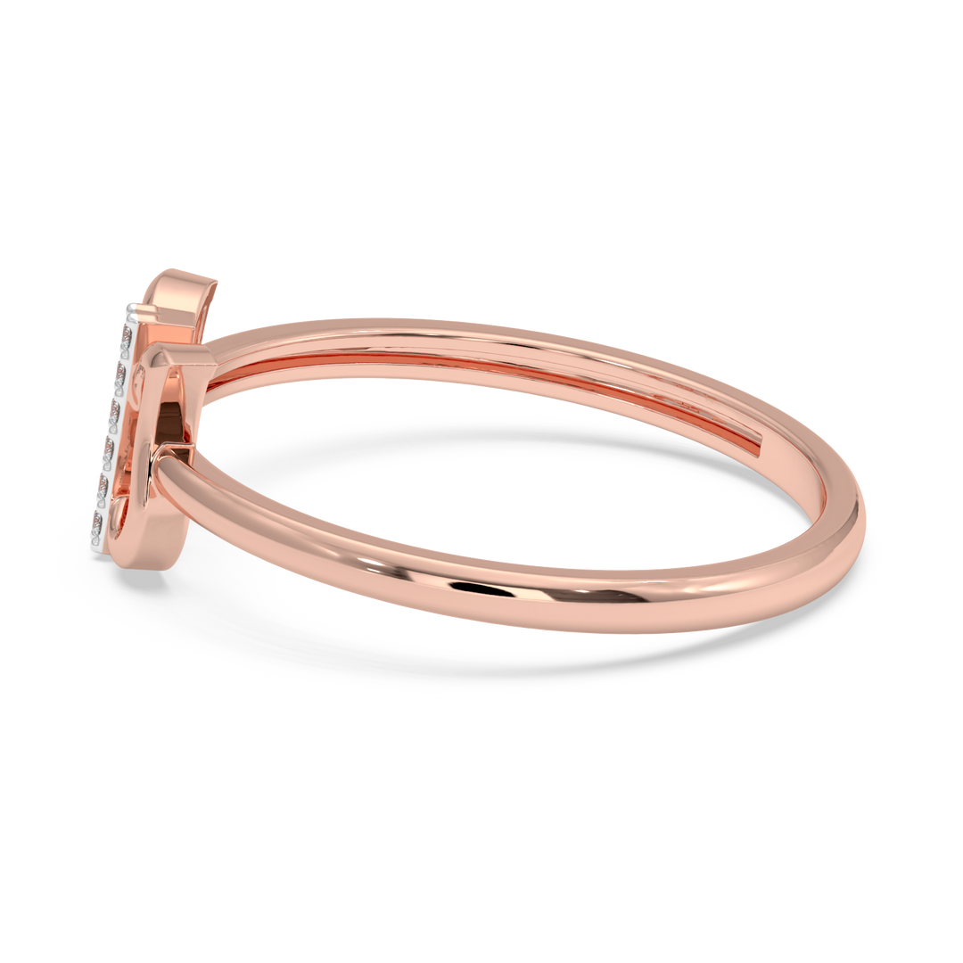 9K Gold Donatella Ring