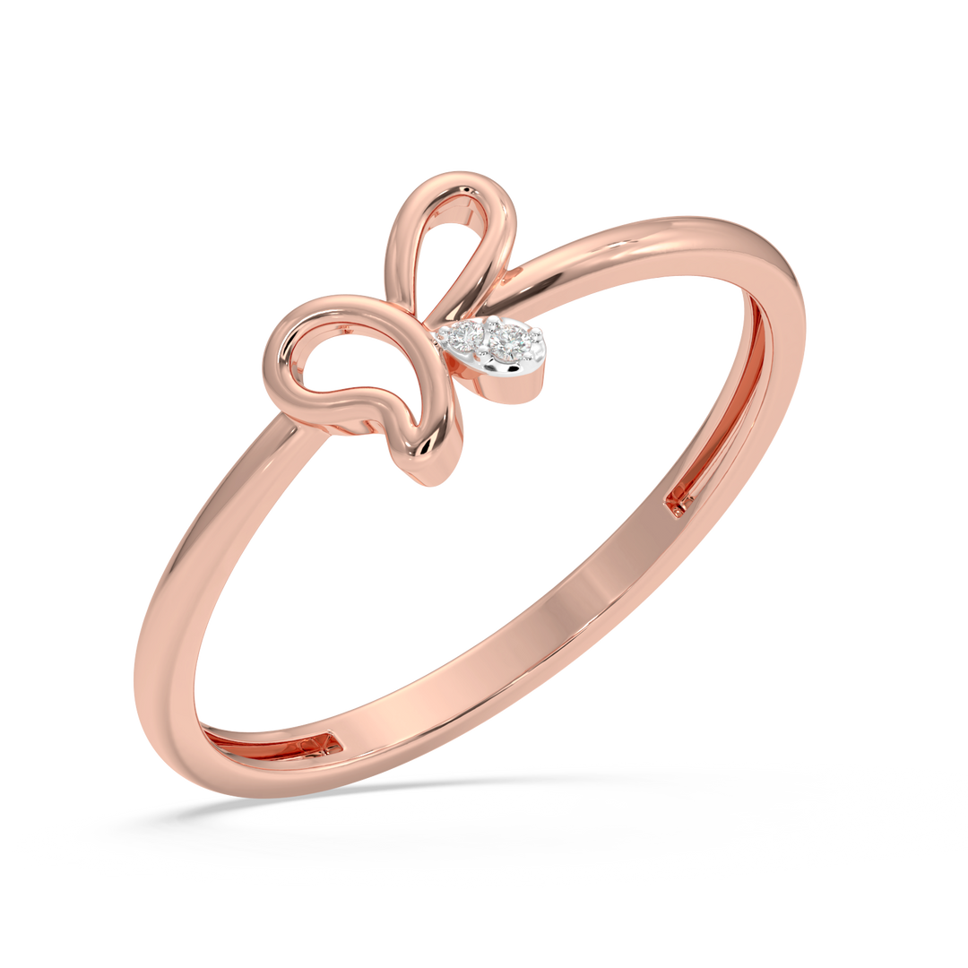 9K Gold Tara Ring