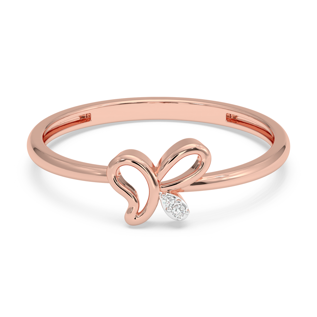 9K Gold Tara Ring