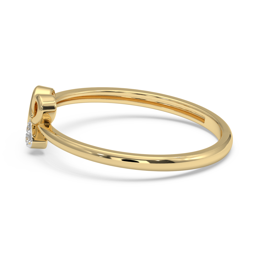 9K Gold Tara Ring
