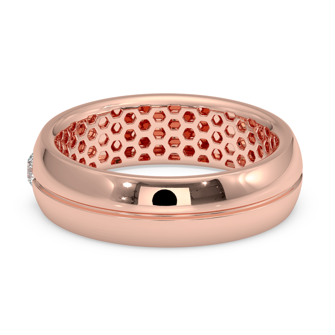 9K Gold Diya Ring