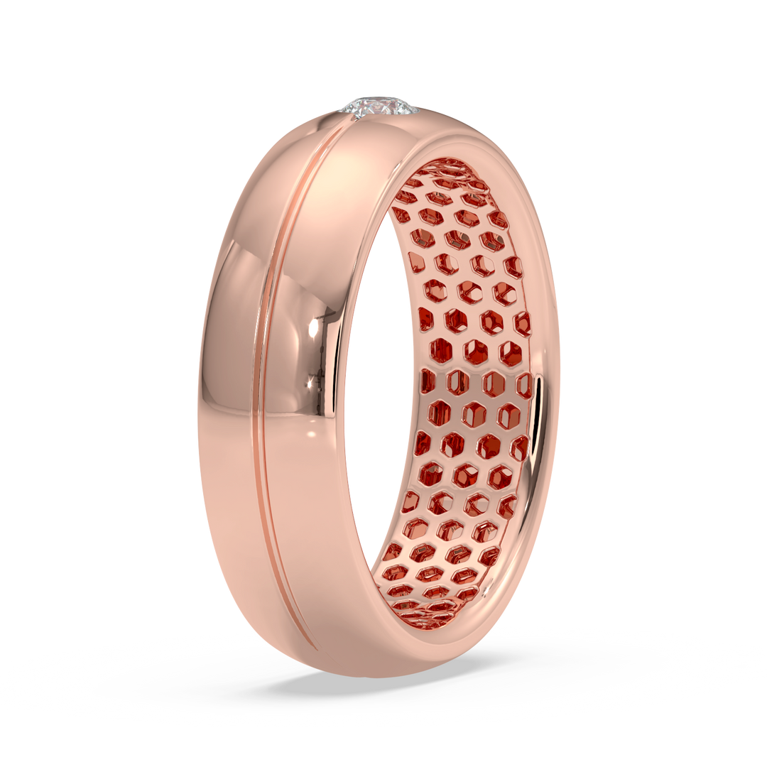 9K Gold Diya Ring