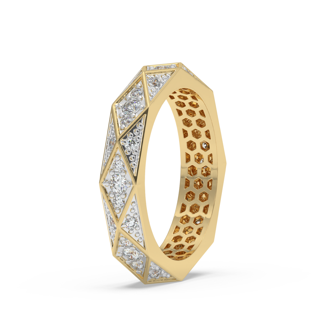 9K Gold Saanvi Ring