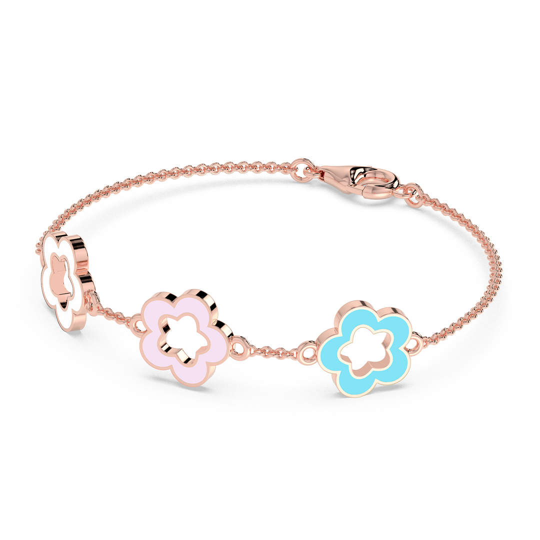 9K Gold Jade Bracelet